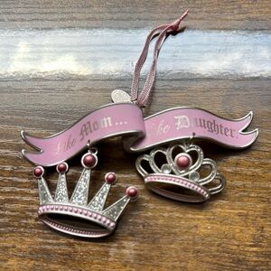 Hallmark Like Mom Like Daughter Ornament 2011